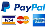 PayPal - Visa, Master Card, American Express